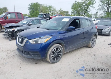 2020 Nissan Kicks Sv Xtronic Cvt z USA, uszkodzony, nr VIN 3N1CP5CV0LL507892
